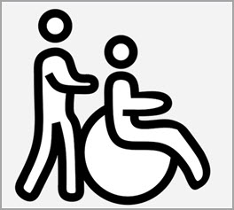 Rollstuhl Begleitung