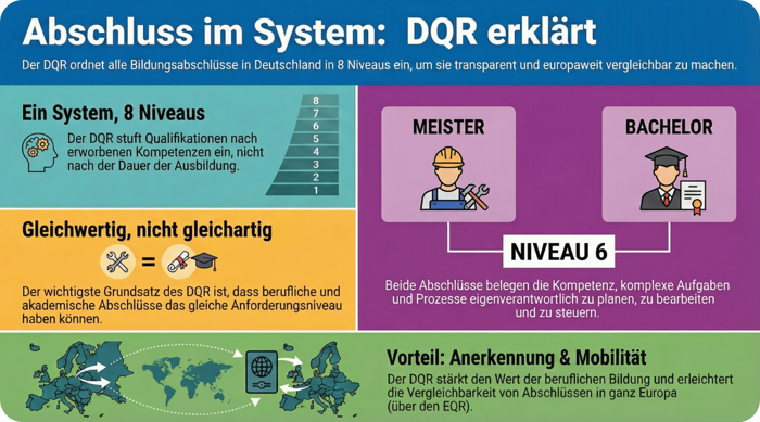 Schematische &Uuml;bersicht zum DQR